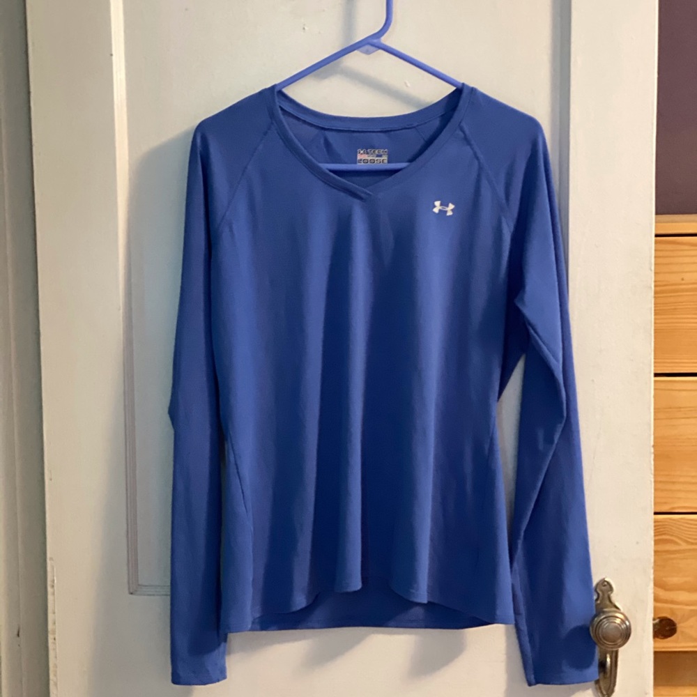 Periwinkle heat gear running top